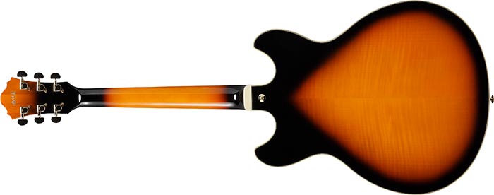 Ibanez As113 Bs Artstar Hh Ht Eb - Brown Sunburst - Hollowbody E-Gitarre - Variation 1