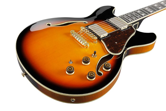 Ibanez As113 Bs Artstar Hh Ht Eb - Brown Sunburst - Hollowbody E-Gitarre - Variation 2