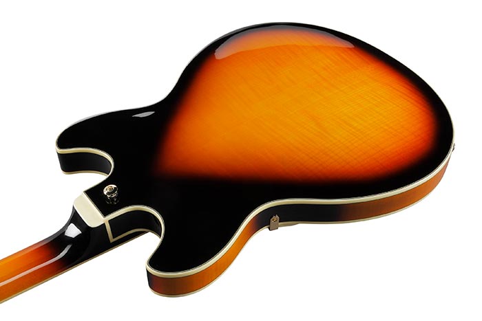 Ibanez As113 Bs Artstar Hh Ht Eb - Brown Sunburst - Hollowbody E-Gitarre - Variation 3