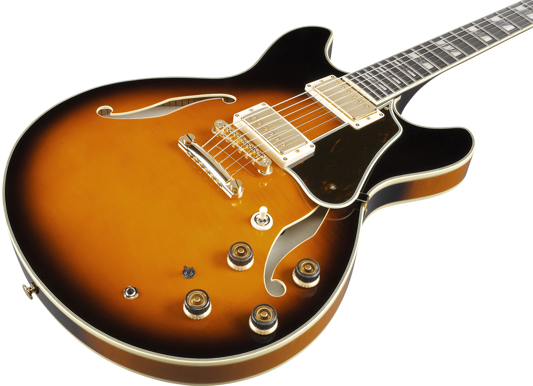 Ibanez As2000 Bs Artstar Jap Hh Ht Eb - Brown Sunburst - Hollowbody E-Gitarre - Variation 2