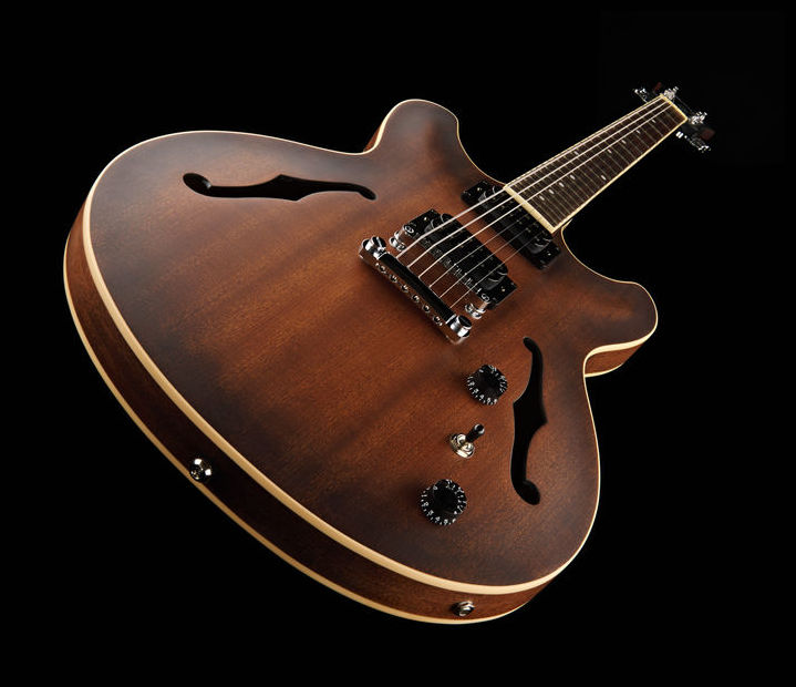 Ibanez As53 Tkf Artcore Hh Ht Noy - Tobacco Flat - Semi-Hollow E-Gitarre - Variation 6