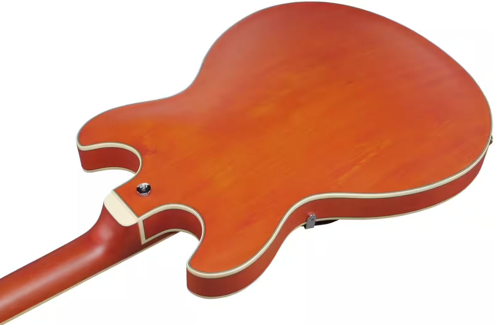 Ibanez As73 Ttf Artcore 2h Ht Rw - Transparent Tangerine Flat - Semi-Hollow E-Gitarre - Variation 4