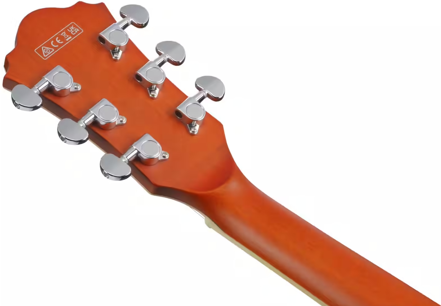 Ibanez As73 Ttf Artcore 2h Ht Rw - Transparent Tangerine Flat - Semi-Hollow E-Gitarre - Variation 5
