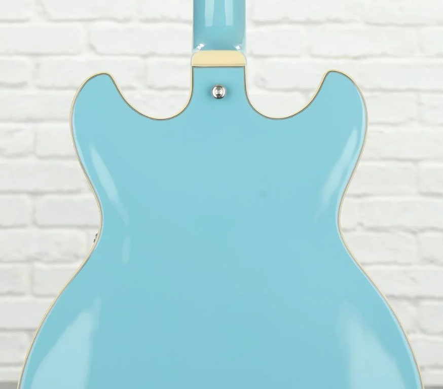 Ibanez As7312 Mtb Artcore 12-cordes Hh Ht Lau - Mint Blue - Semi-Hollow E-Gitarre - Variation 3