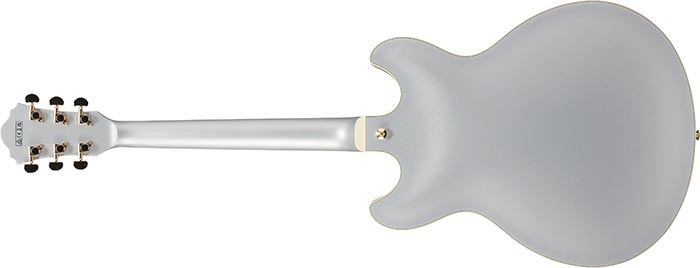 Ibanez As73g Msf Artcore 2h Ht Rw - Moonstone Silver Flat - Semi-Hollow E-Gitarre - Variation 1