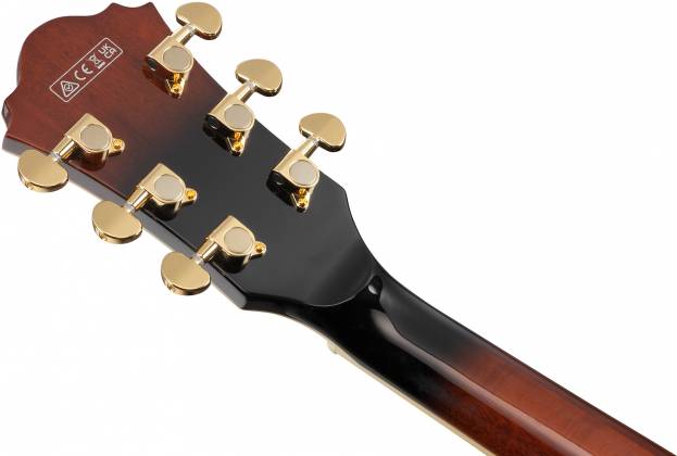 Ibanez As93qmsp Dbs Artcore Expressionist 2h Ht Eb - Dark Brown Sunburst - Semi-Hollow E-Gitarre - Variation 4