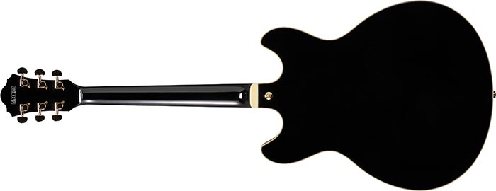 Ibanez As93sp Bk Artcore Expressionist 2h Ht Eb - Black - Semi-Hollow E-Gitarre - Variation 1