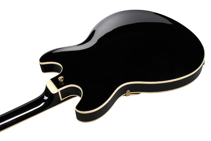 Ibanez As93sp Bk Artcore Expressionist 2h Ht Eb - Black - Semi-Hollow E-Gitarre - Variation 3