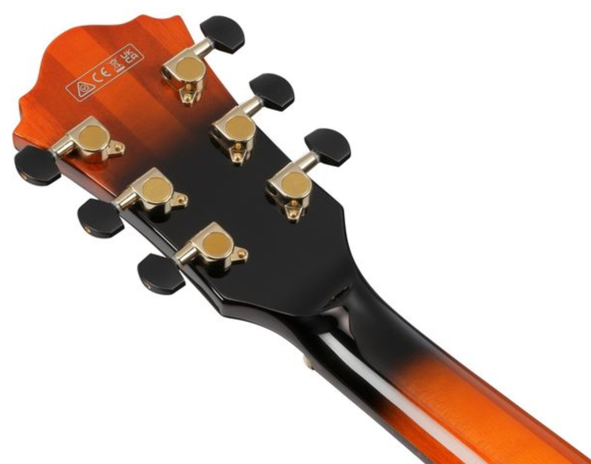 Ibanez Ash300 Tbc Artstar 2h Ht Eb - Tobacco Brown - Semi-Hollow E-Gitarre - Variation 4