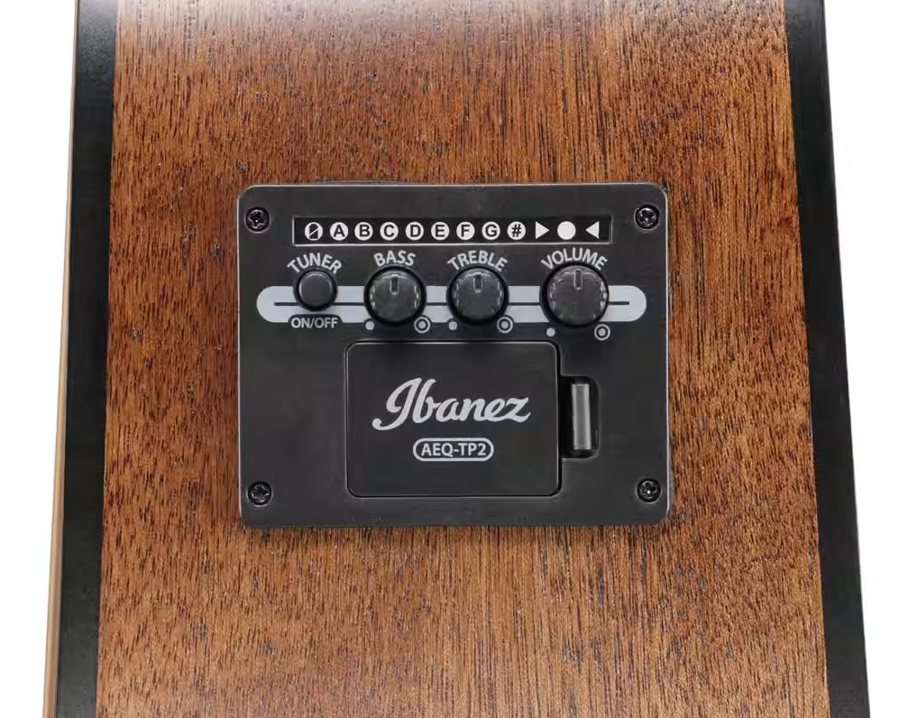 Ibanez Aw54lce Opn Artwood Dreadnought Cw Gaucher Tout Acajou Lau - Open Pore Natural - Folk-Gitarre - Variation 3