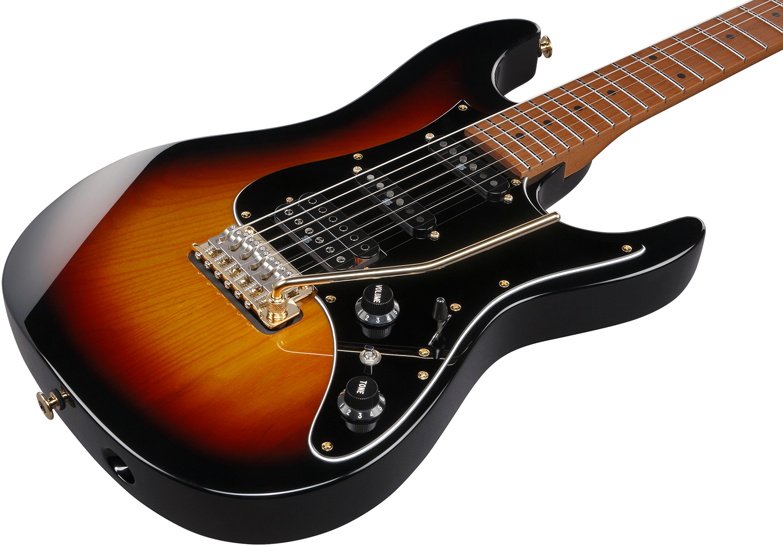 Ibanez Az2204ag Tfb Prestige Jap Hss Seymour Duncan Trem Mn - Tri Fade Burst - E-Gitarre in Str-Form - Variation 2