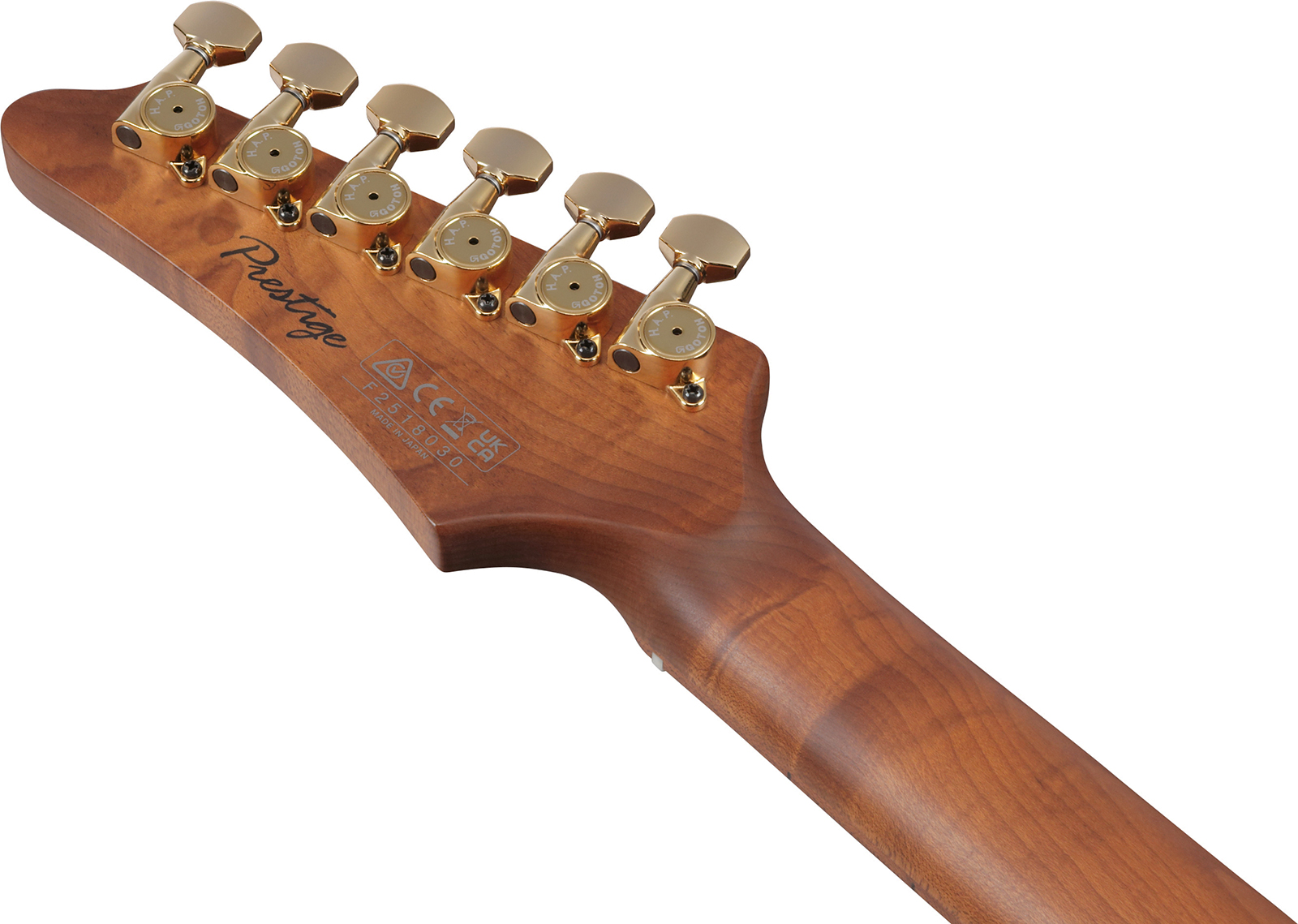 Ibanez Az2204ag Tgb Prestige Jap Hss Seymour Duncan Trem Mn - Transparent Gray Burst - E-Gitarre in Str-Form - Variation 4