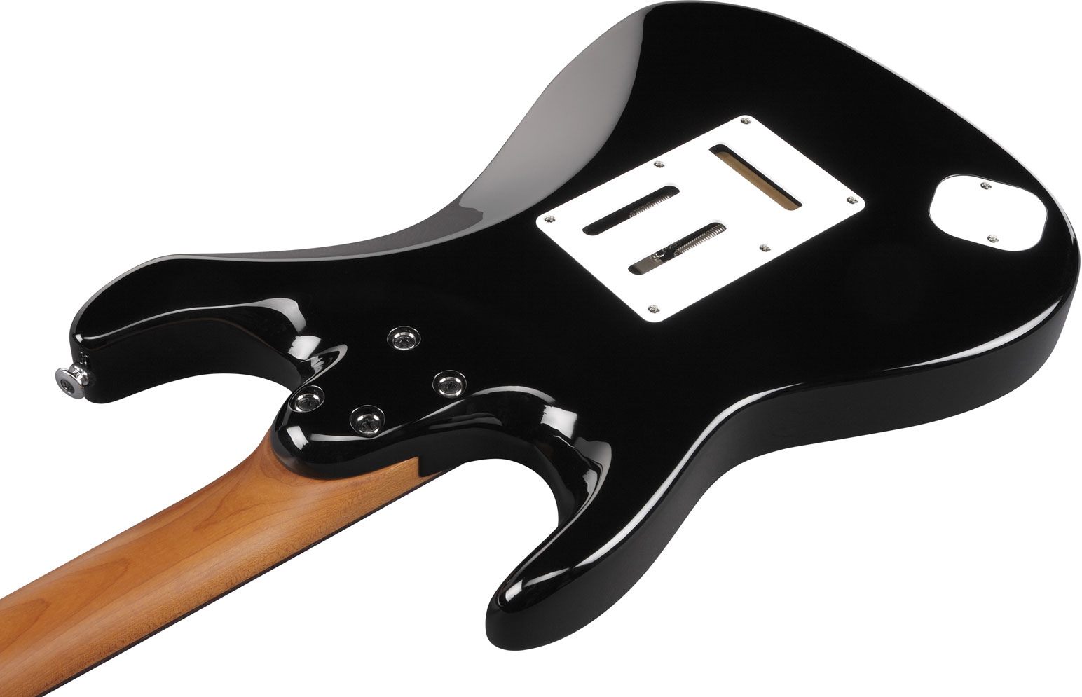 Ibanez Az2204n Bk Prestige Jap Hss Seymour Duncan Trem Rw - Black - E-Gitarre in Str-Form - Variation 2