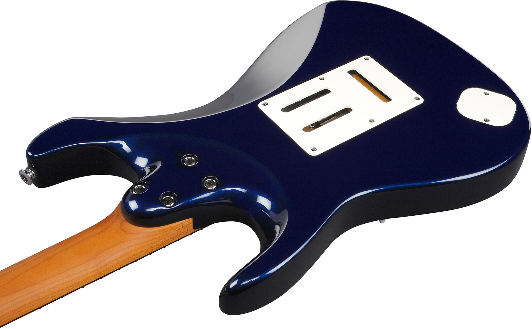 Ibanez Az2204nw Dtb Prestige Jap Hss Seymour Duncan Trem Rw - Dark Tide Blue - E-Gitarre in Str-Form - Variation 3