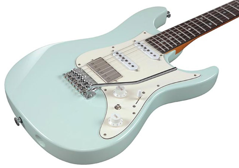 Ibanez Az2204nw Mgr Prestige Jap Hss Seymour Duncan Trem Rw - Mint Green - E-Gitarre in Str-Form - Variation 3