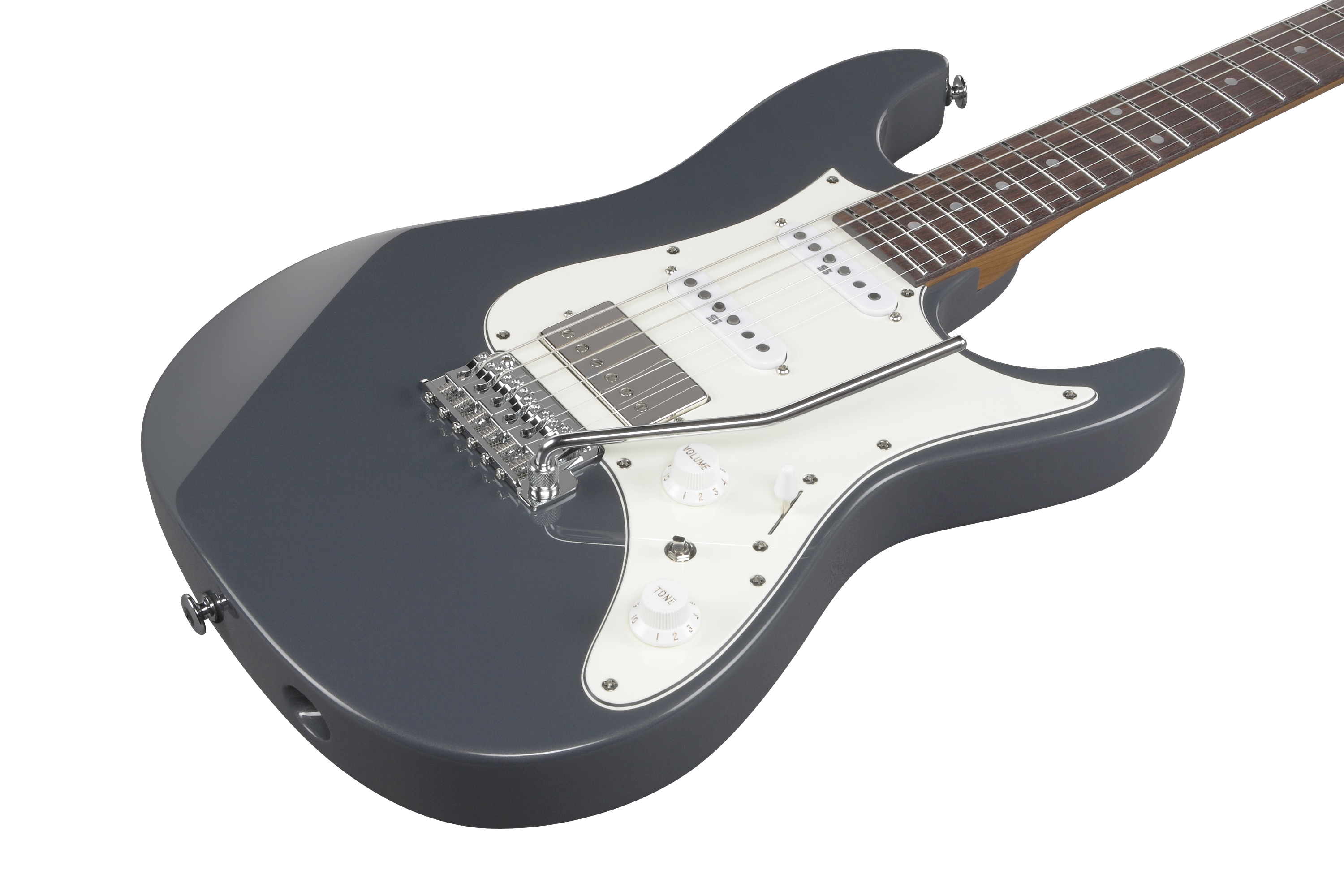 Ibanez Az2204nw Prestige Hss Trem Rw - Gray Metallic - E-Gitarre in Str-Form - Variation 4