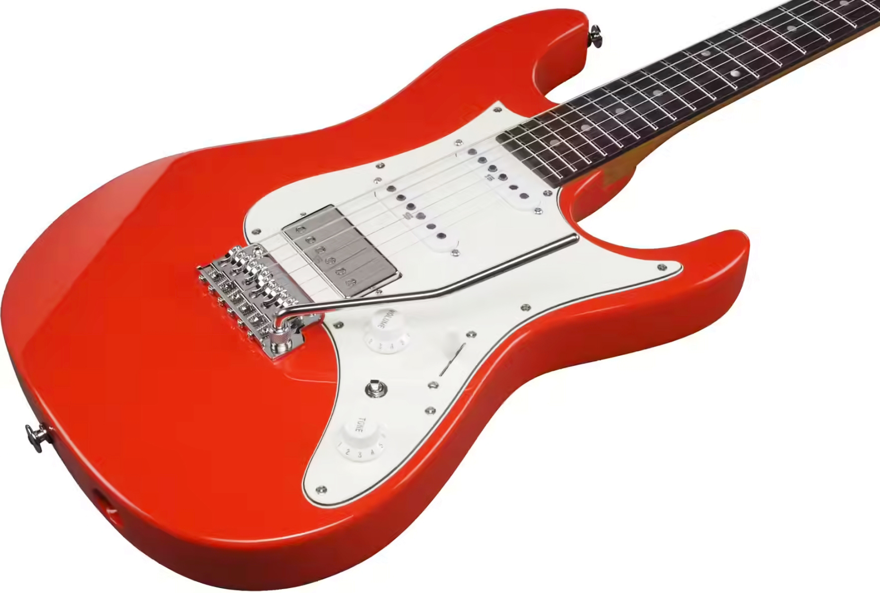 Ibanez Az2204nw Vr Prestige Jap Hss Seymour Duncan Trem Rw - Vermillion Red - E-Gitarre in Str-Form - Variation 2