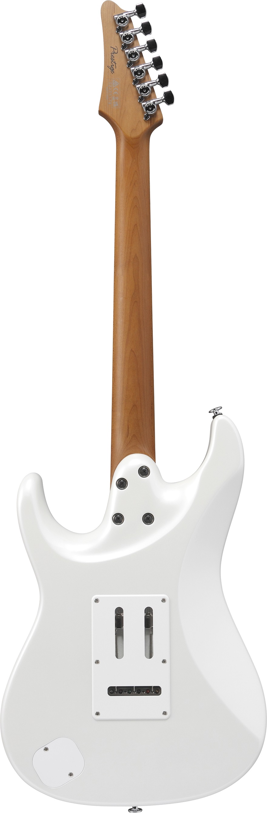 Ibanez Az2204pw Prestige Japon Trem Hss Mn - Pearl White - E-Gitarre in Str-Form - Variation 1