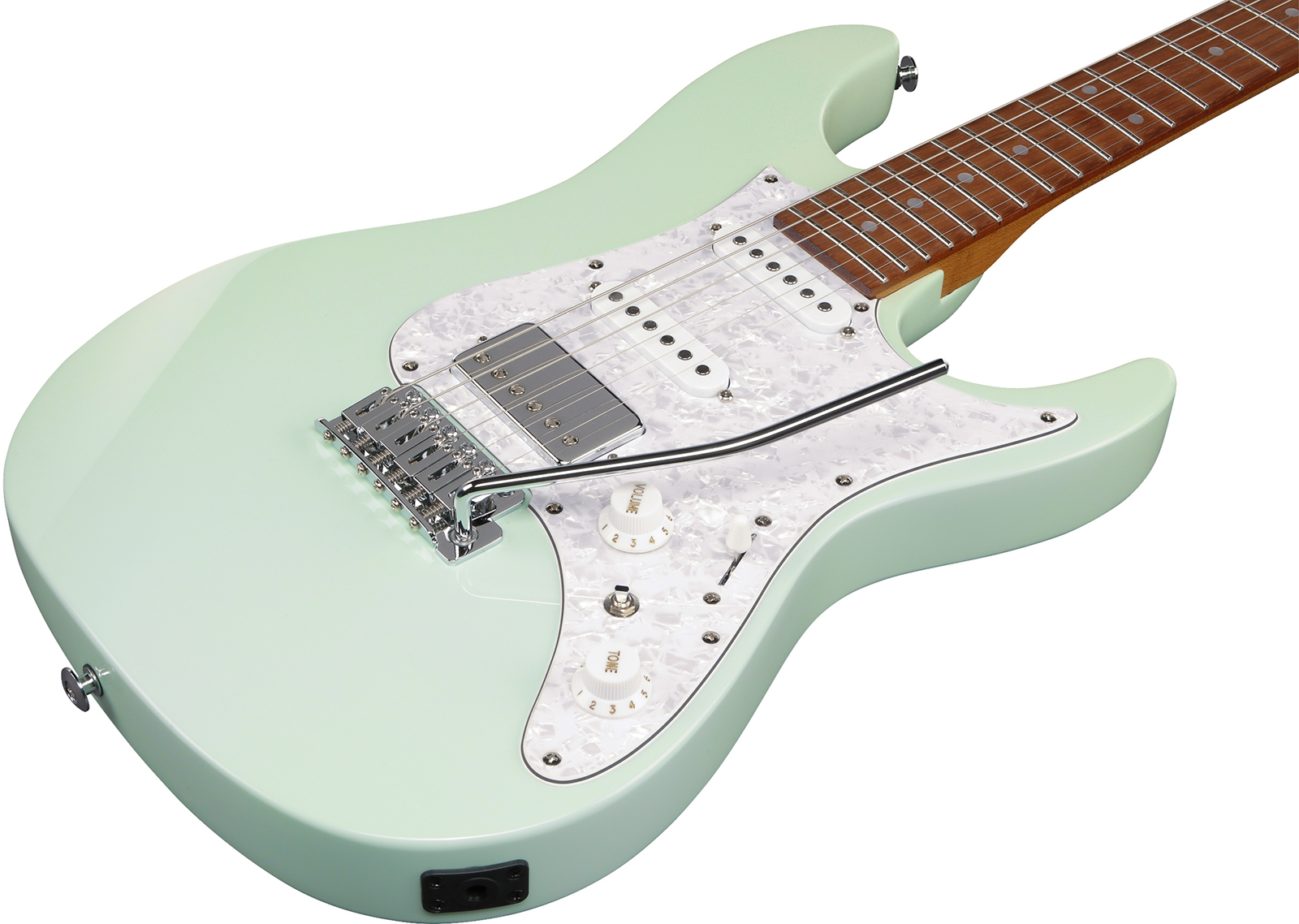 Ibanez Az22s2 Mgr Standard Hss Trem Jat - Mint Green - E-Gitarre in Str-Form - Variation 2