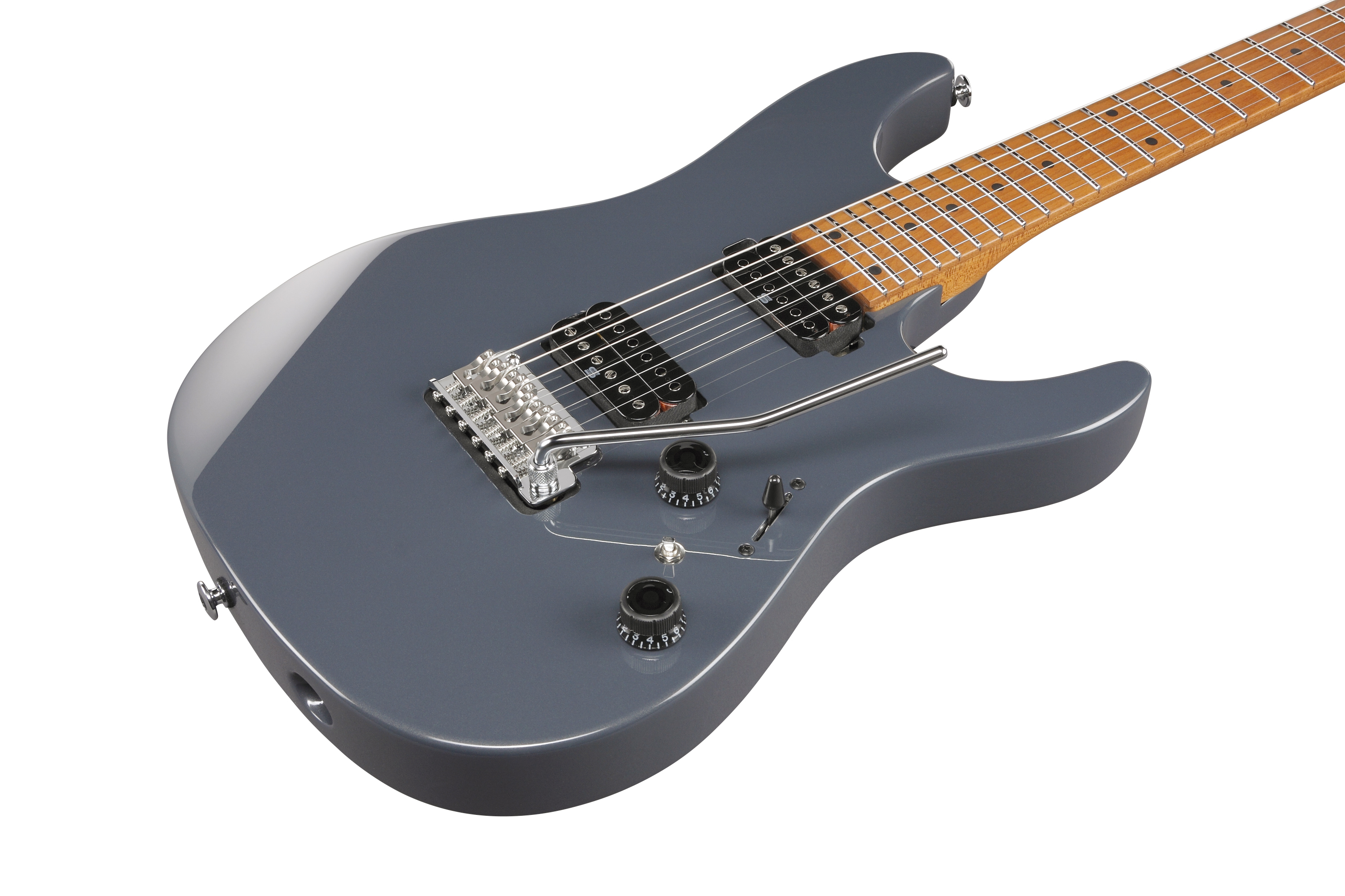 Ibanez Az2402 Prestige Hh Trem Mn - Gray Metallic - E-Gitarre in Str-Form - Variation 7