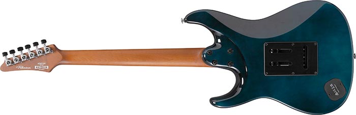 Ibanez Az24p1qm Premium Hss Trem Mn - Deep Ocean Blonde - E-Gitarre in Str-Form - Variation 1