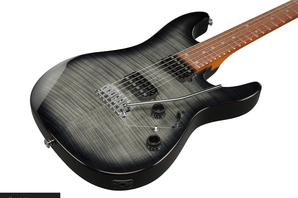 Ibanez Az24s1ftks Trem Hh Mn - Transparent Black Sunburst - E-Gitarre in Str-Form - Variation 1
