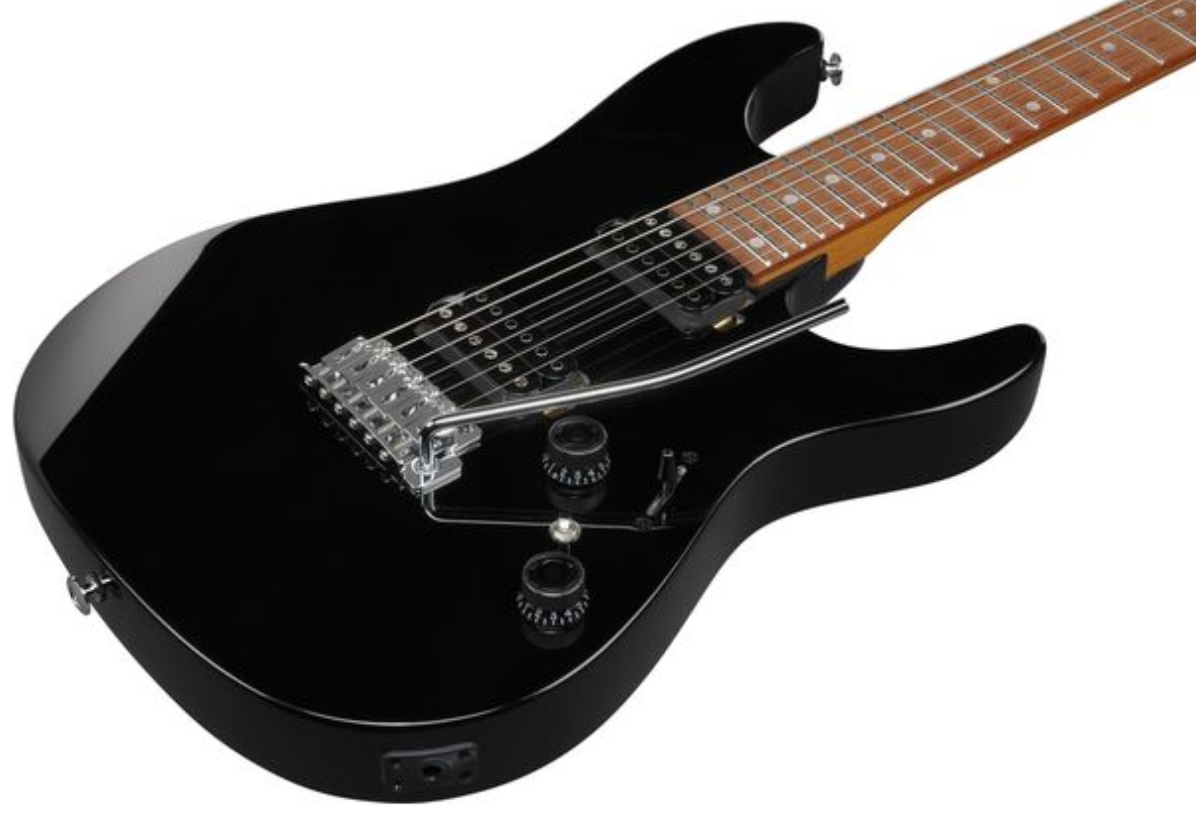 Ibanez Az24s2 Bk Standard 2h Trem Jat - Black - E-Gitarre in Str-Form - Variation 2