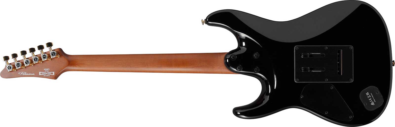Ibanez Az26p1 Bk Premium Hss Seymour Duncan Trem Eb - Black - E-Gitarre in Str-Form - Variation 1