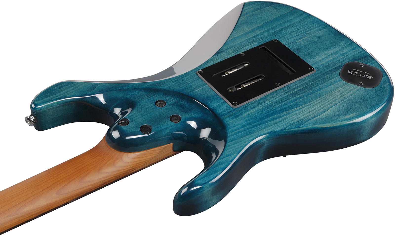 Ibanez Az447p1qm Cob Premium Hss Seymour Duncan Trem Rw - Cosmic Blue - E-Gitarre in Str-Form - Variation 3