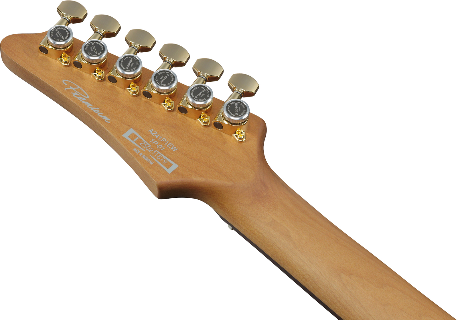 Ibanez Az447p1qm Cob Premium Hss Seymour Duncan Trem Rw - Cosmic Blue - E-Gitarre in Str-Form - Variation 4