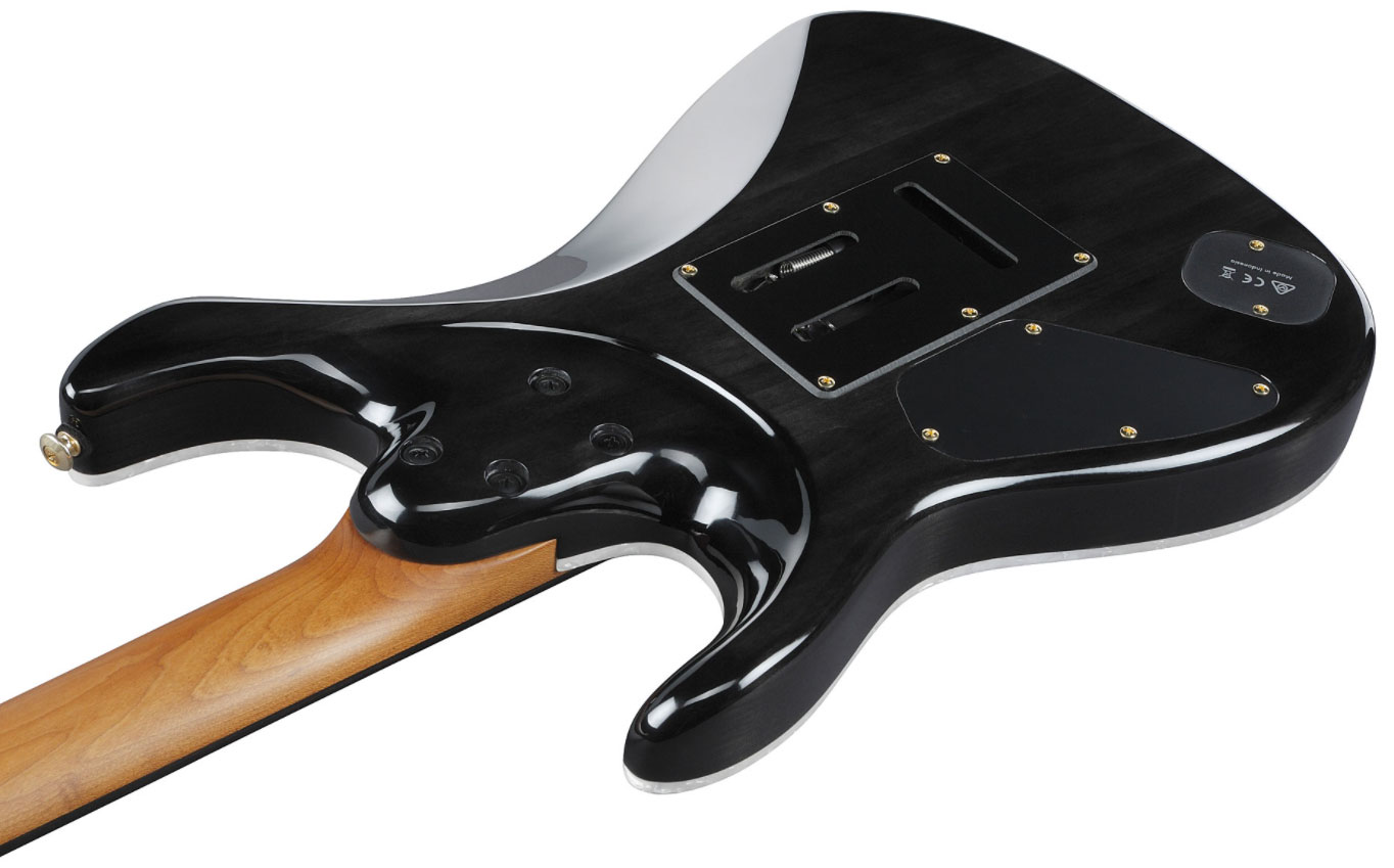 Ibanez Az47p1qm Bib Premium Hsh Di Marzio Trem Eb - Black Ice Burst - E-Gitarre in Str-Form - Variation 2