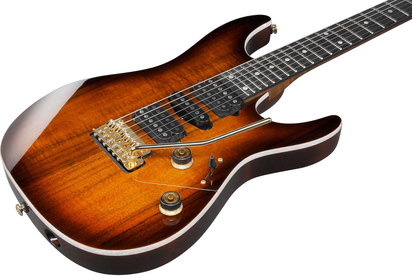 Ibanez Az47p2k Deb Premium Hsh Dimarzio Trem Eb - Dragon Eye Burst - E-Gitarre in Str-Form - Variation 2