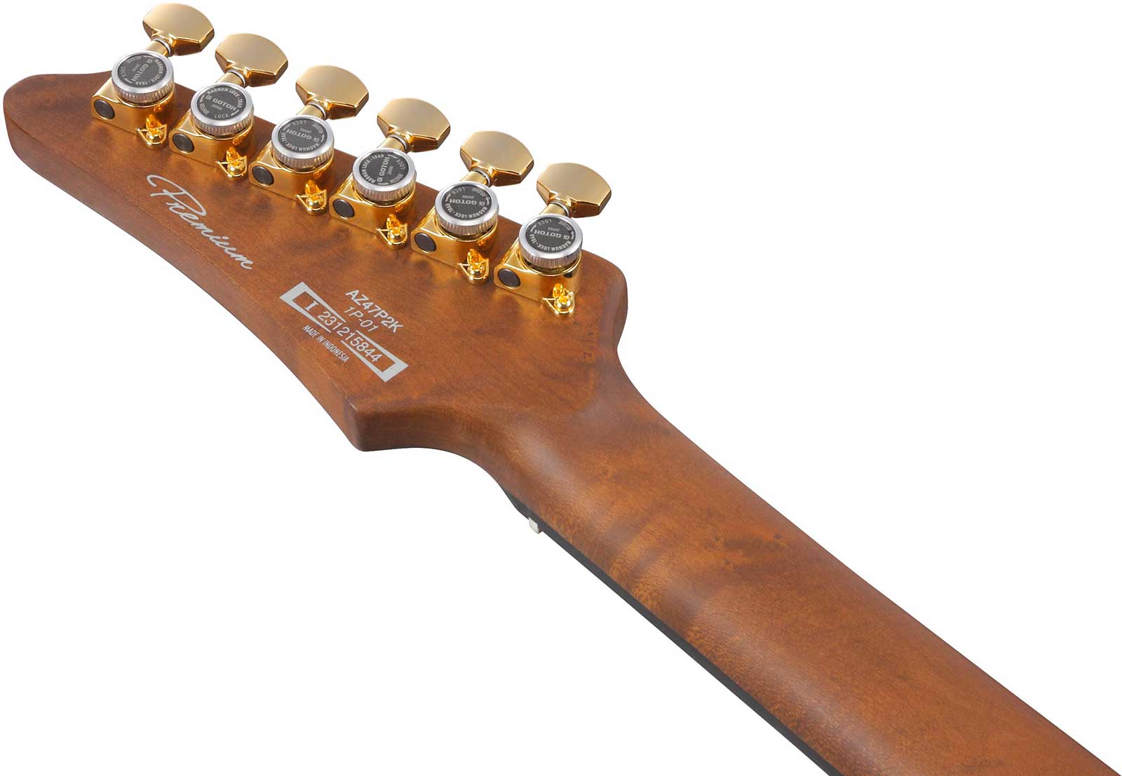 Ibanez Az47p2k Deb Premium Hsh Dimarzio Trem Eb - Dragon Eye Burst - E-Gitarre in Str-Form - Variation 4