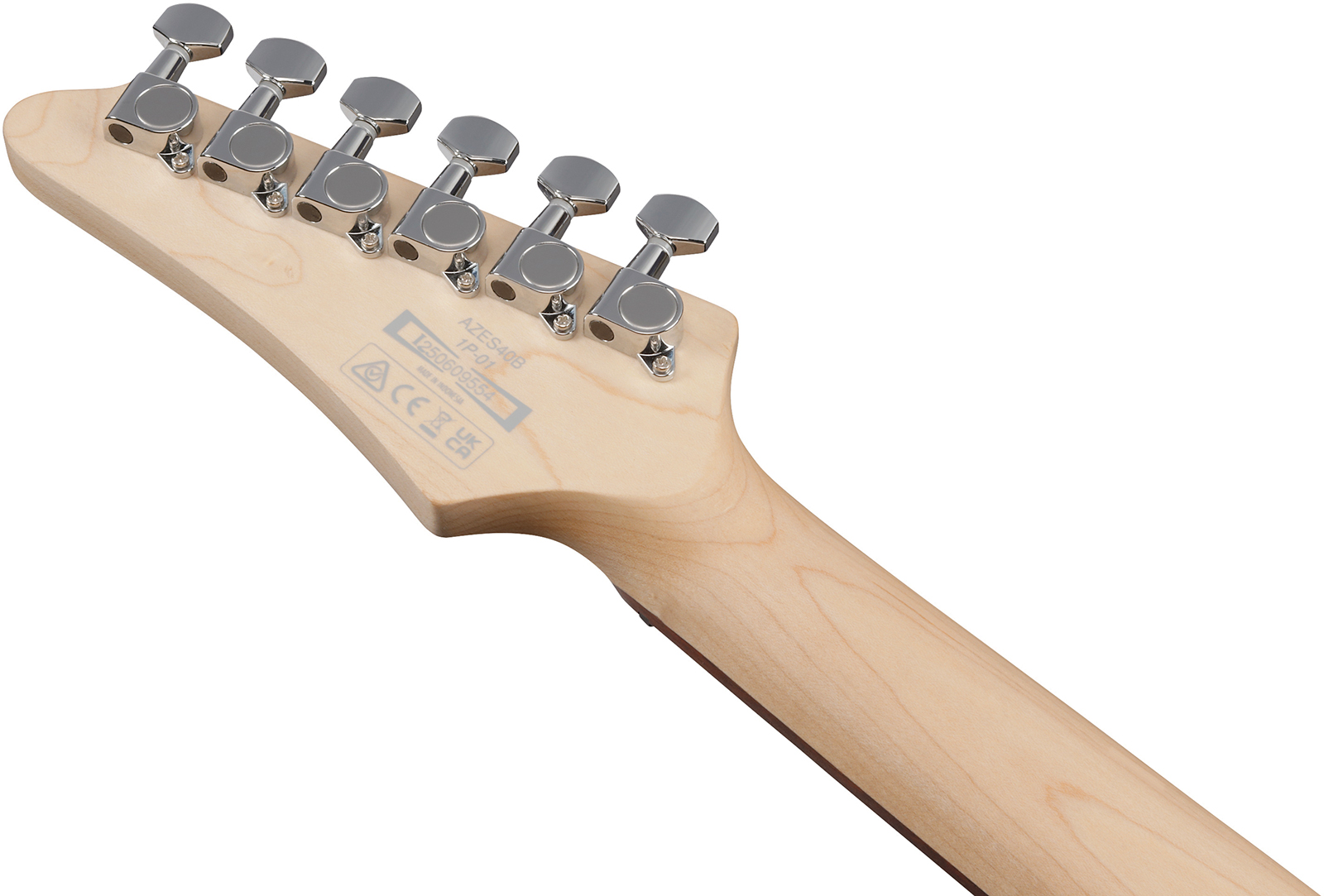 Ibanez Azes40b Bbk Standard Hss Trem Jat - Black - E-Gitarre in Str-Form - Variation 4