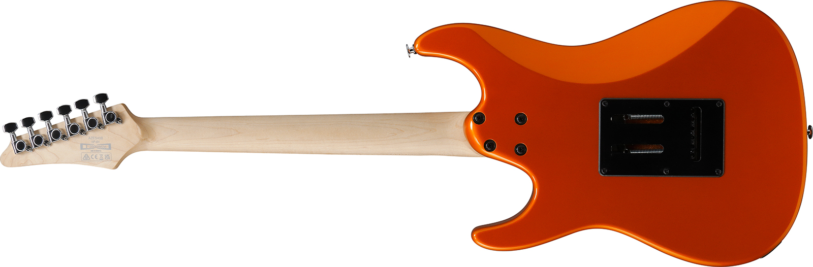 Ibanez Azes40b Rom Standard Hss Trem Jat - Roadster Orange Metallic - E-Gitarre in Str-Form - Variation 1