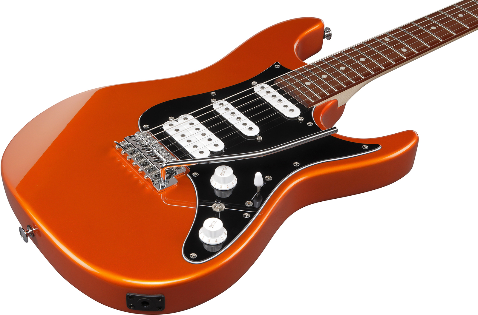 Ibanez Azes40b Rom Standard Hss Trem Jat - Roadster Orange Metallic - E-Gitarre in Str-Form - Variation 2