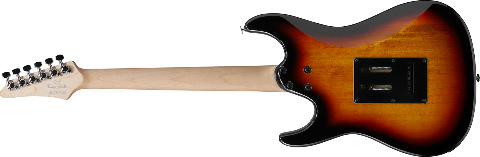 Ibanez Azes40b Tsn Standard Hss Trem Jat - Three Tone Sunburst - E-Gitarre in Str-Form - Variation 1