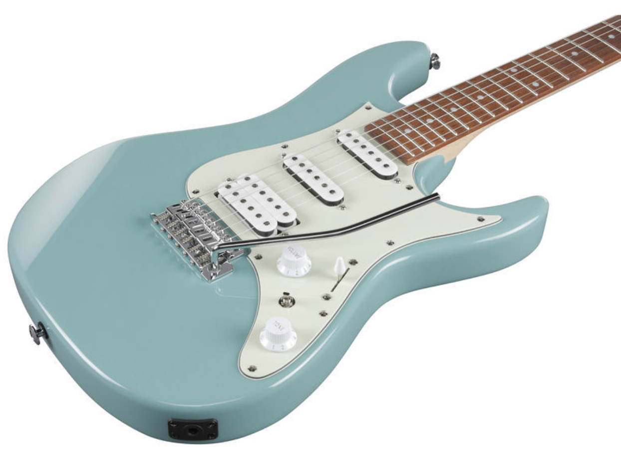 Ibanez Azes40l Prb Standard Gaucher Hss Trem Jat - Purist Blue - E-Gitarre in Str-Form - Variation 2