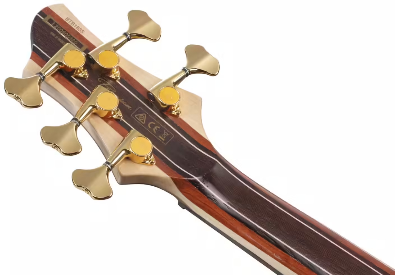 Ibanez Btb1835 Ndl Standard 5c Active Aguilar Pp - Natural Shadow Low Gloss - Solidbody E-bass - Variation 4