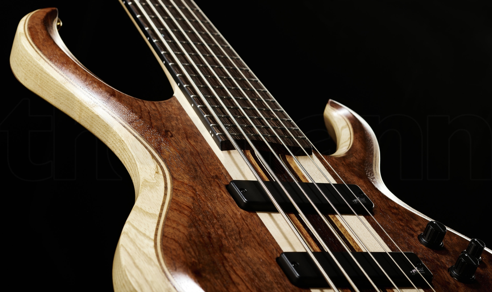 Ibanez Btb1836 Ndl Standard 6c Active Aguilar Pp - Natural Shadow Low Gloss - Solidbody E-bass - Variation 2