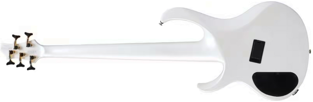 Ibanez Btb605 Mlm Workshop 5c Multiscale Active Mn - Pearl White Matte - Solidbody E-bass - Variation 1