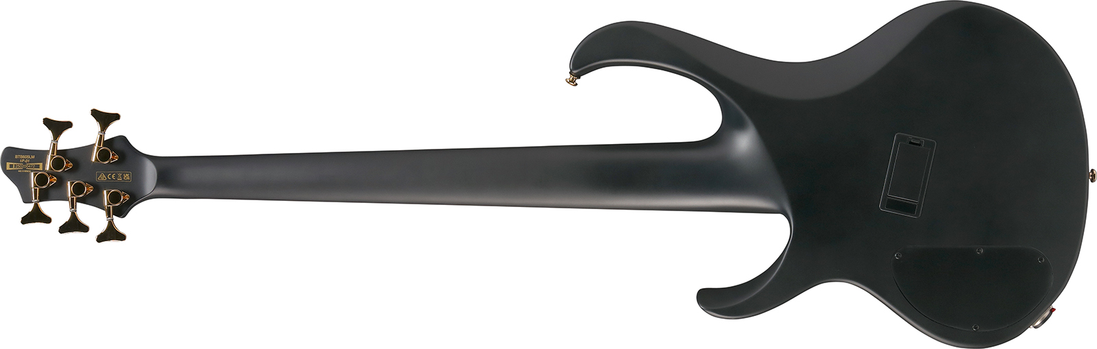 Ibanez Btb605lm Bkf Workshop 5c Multiscale Active Rw - Black Flat - Solidbody E-bass - Variation 1