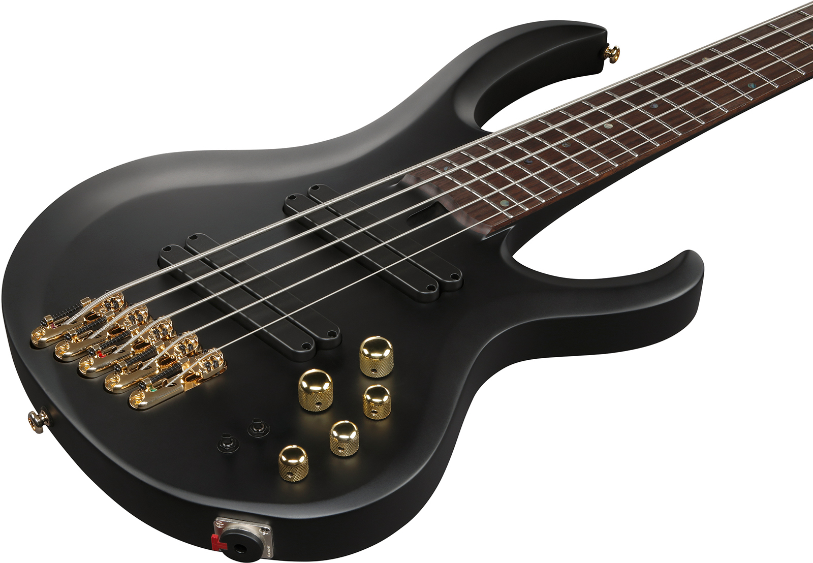 Ibanez Btb605lm Bkf Workshop 5c Multiscale Active Rw - Black Flat - Solidbody E-bass - Variation 2