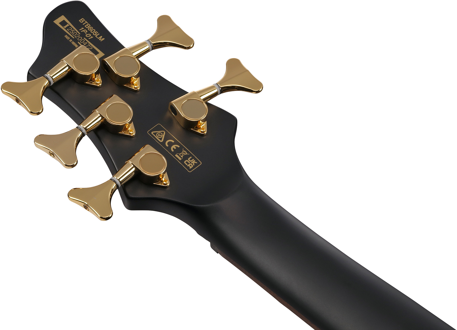 Ibanez Btb605lm Bkf Workshop 5c Multiscale Active Rw - Black Flat - Solidbody E-bass - Variation 4