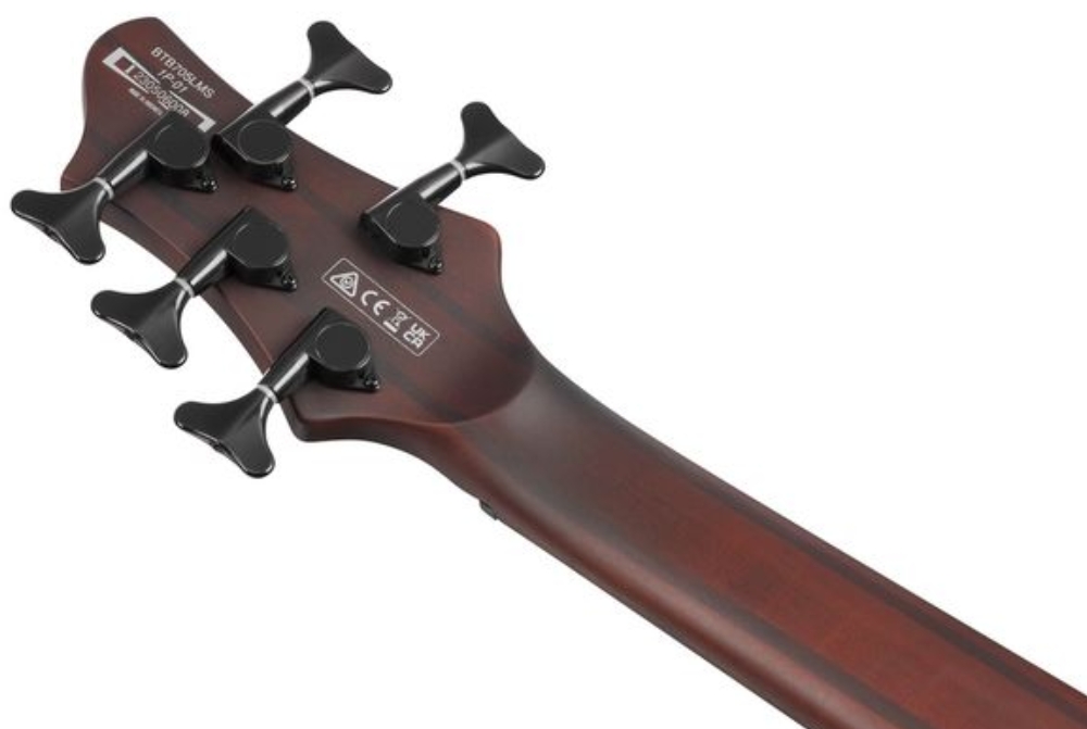 Ibanez Btb705lm Nnf Workshop 5c Multiscale Active Rw - Natural Browned Burst Flat - Solidbody E-bass - Variation 5