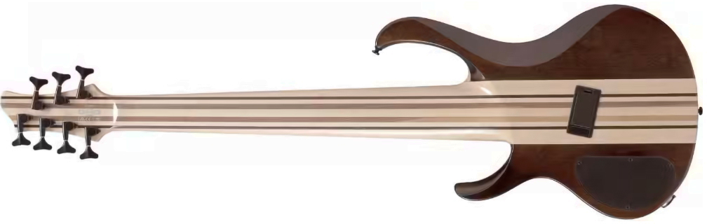 Ibanez Btb7ms Nml Workshop 7c Multiscale Active Rw - Natural Mocha Low Gloss - Solidbody E-bass - Variation 1