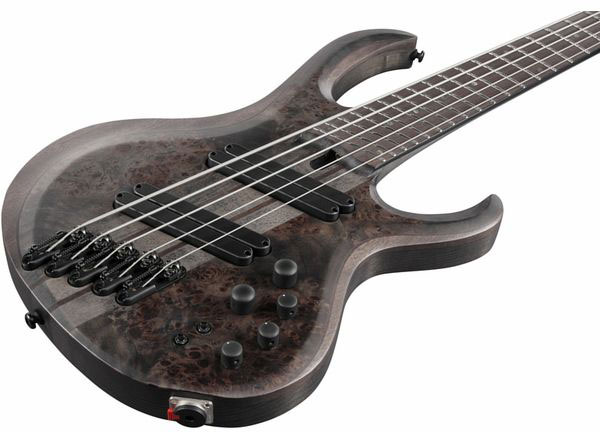 Ibanez Btb805ms Tgf 5c Multiscale Active Pp - Transparent Gray Flat - Solidbody E-bass - Variation 2