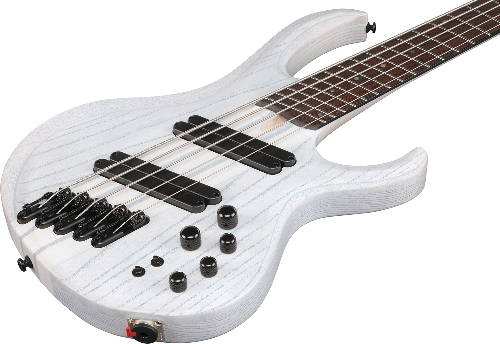 Ibanez Btb865ms Twf Workshop 5c Multiscale Active Pp - Transparent White Flat - Solidbody E-bass - Variation 2