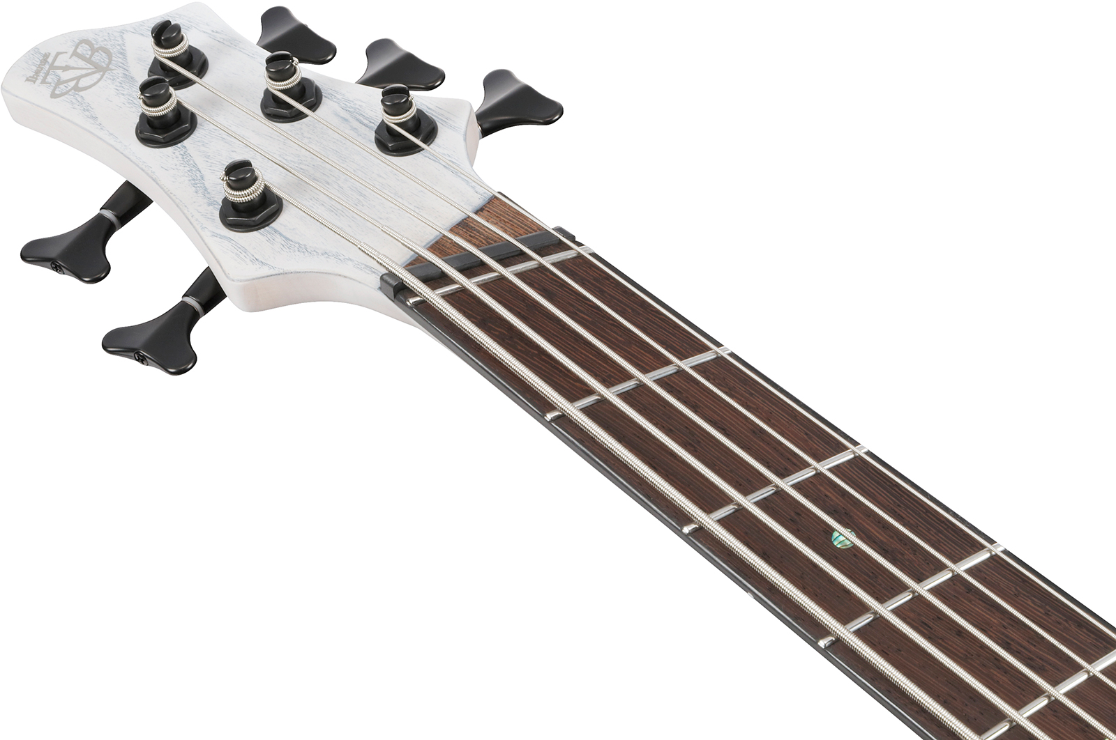 Ibanez Btb865ms Twf Workshop 5c Multiscale Active Pp - Transparent White Flat - Solidbody E-bass - Variation 4