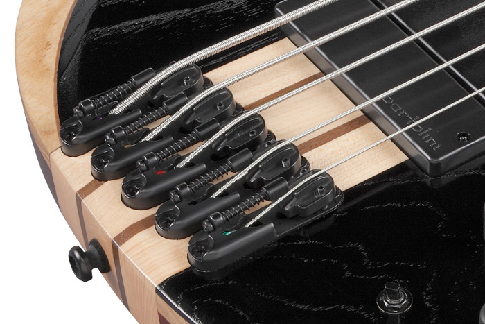 Ibanez Btb865sc Wkl Workshop 5c Active Bartolini Rw - Weathered Black Low Gloss - Solidbody E-bass - Variation 3